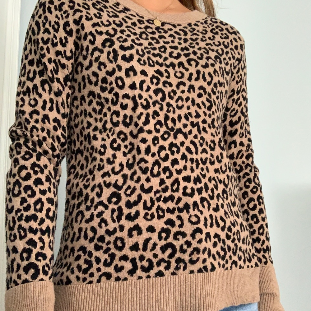 A New Day Leopard Print Sweater